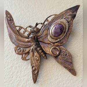 Vintage Robert Lee Morris–Attributed Butterfly Brooch